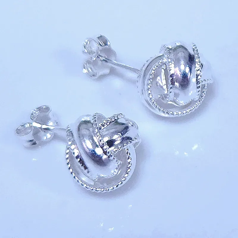 Aretes de plata 925 #26