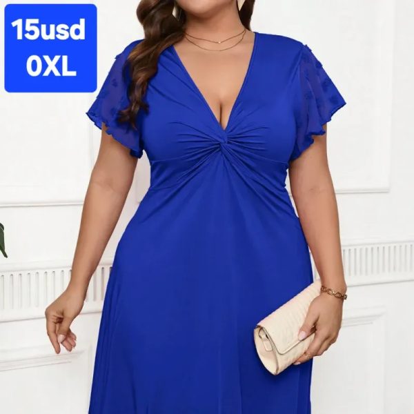 Vestido azul eléctricos