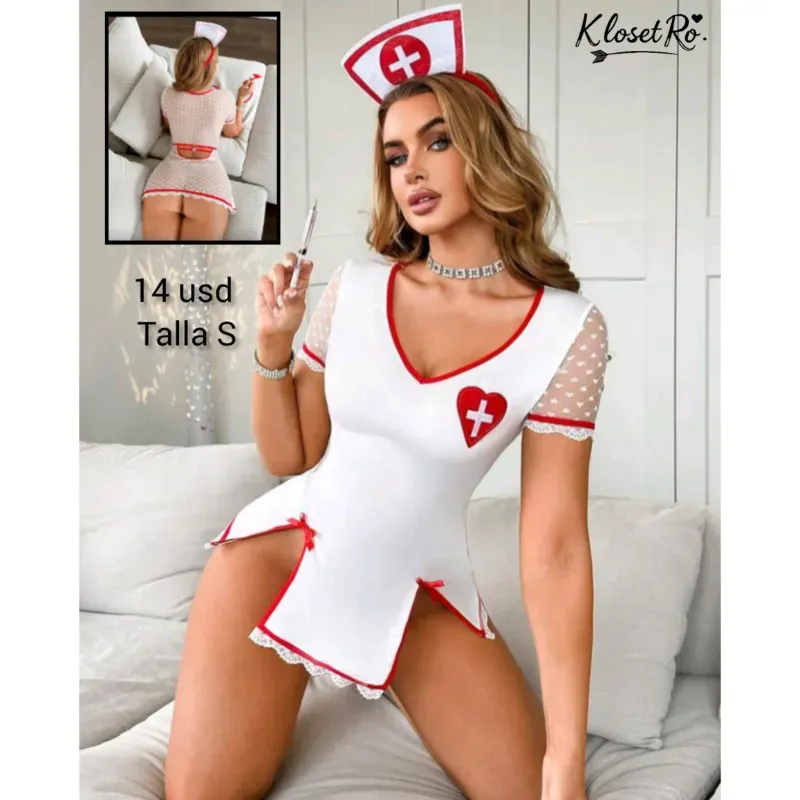 Vestido de enfermera (no incluye diadema)
