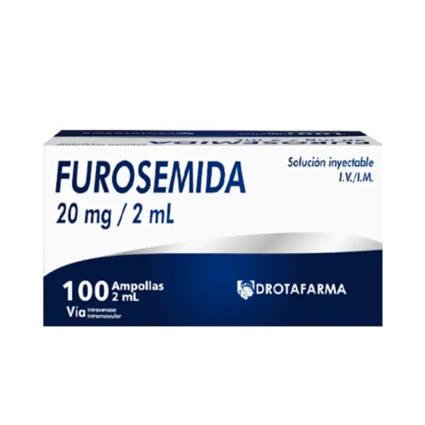 Furosemida Amp 20mg/2Ml