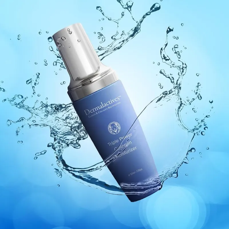 Dermalactives Hidratante de colágeno purificante de triple potencia