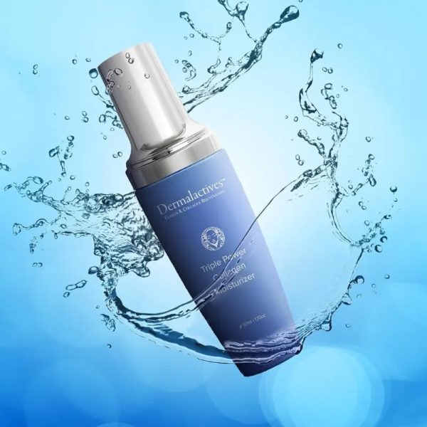 Dermalactives Hidratante de colágeno purificante de triple potencia