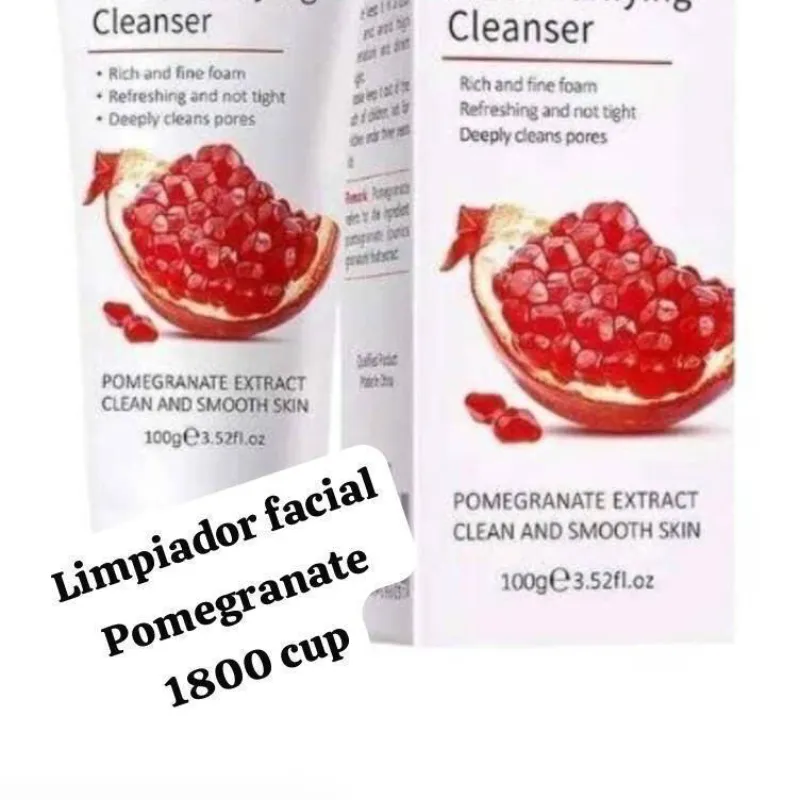 Limpiador facial pomegranate