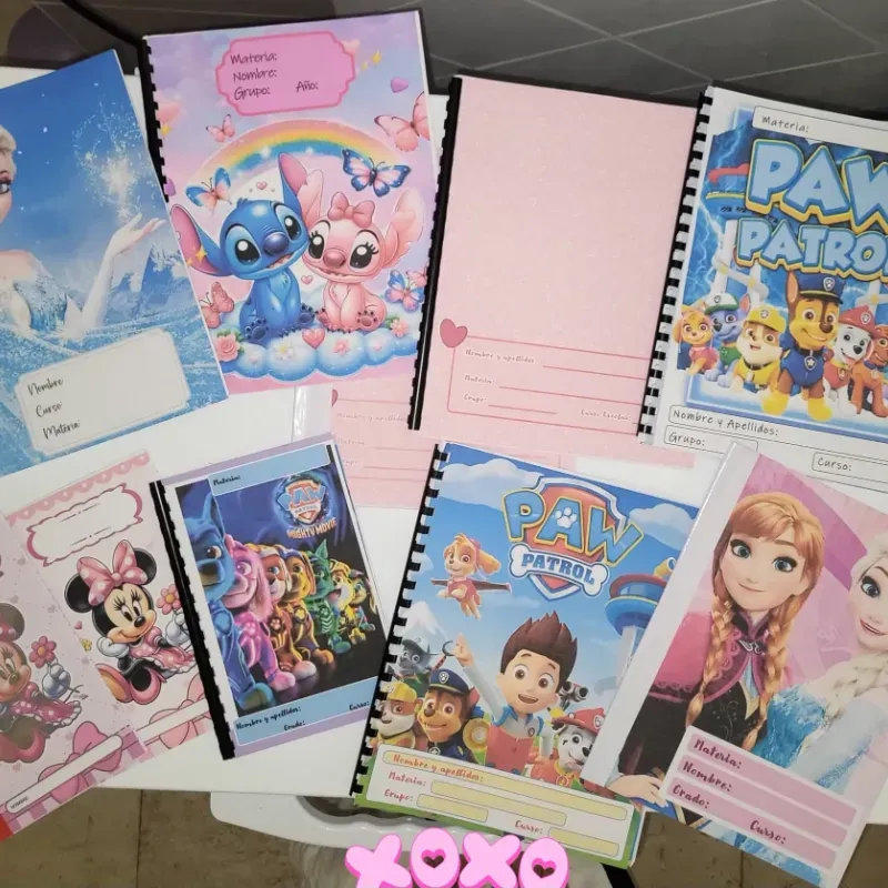 Libretas personalizadas