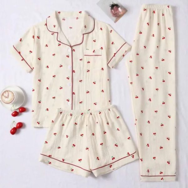 Pijama de cerezas 