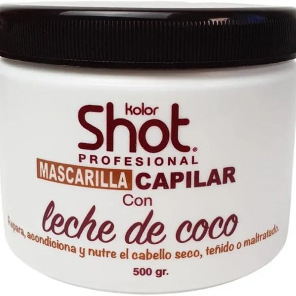 Mascarilla Capilar con leche de coco