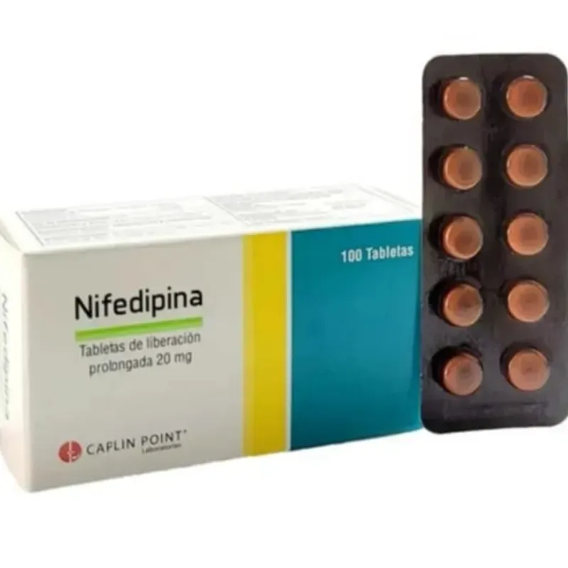  Nifedipino (10 tabs de 10 mg)