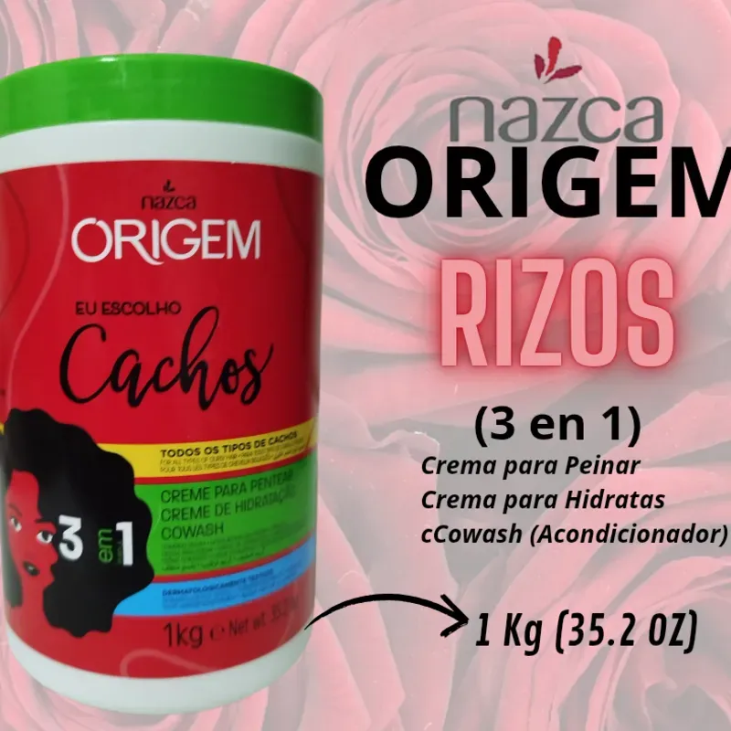 Crema de Peinar (3en1) "Nazca ORIGEM"