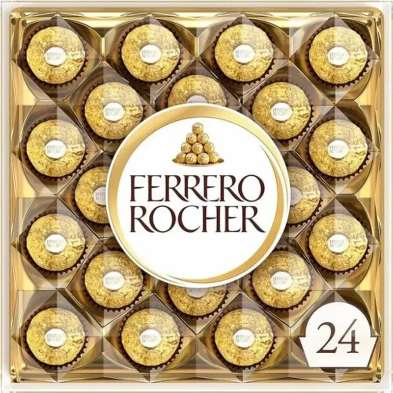 CAJA DE FERRERO ROCHER( 24 bombones) 
