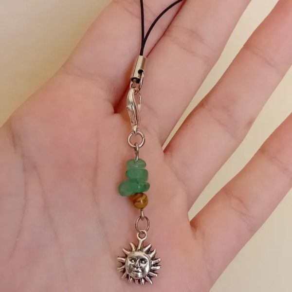 Llaveros con piedras semipreciosas