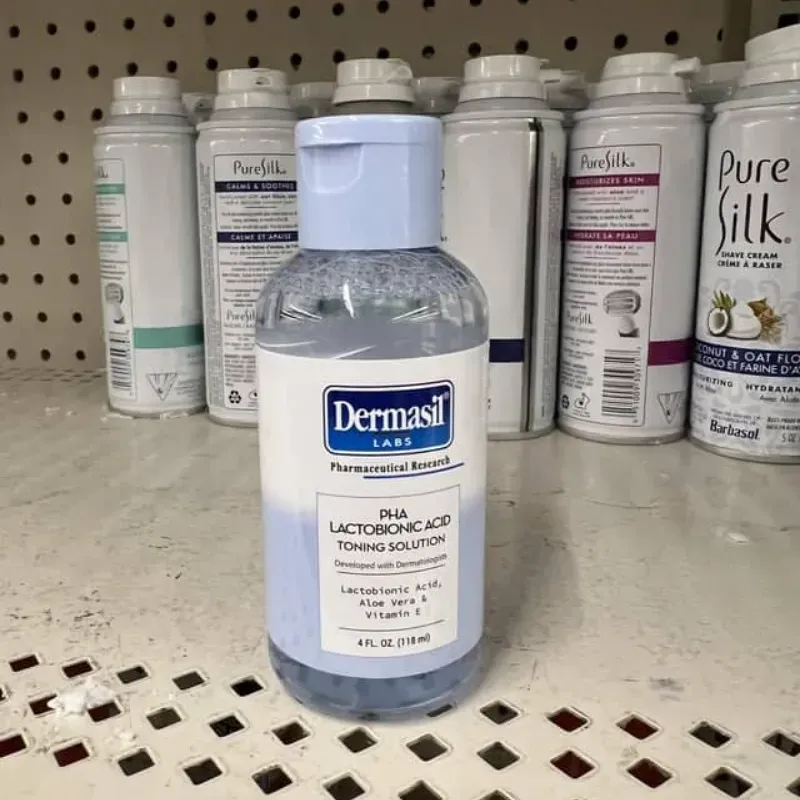 Dermasil PHA Tónico con Ácido Lactobiónico, Aloe Vera y Vit. E