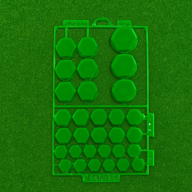 Tapas para unidad de gn125F verde