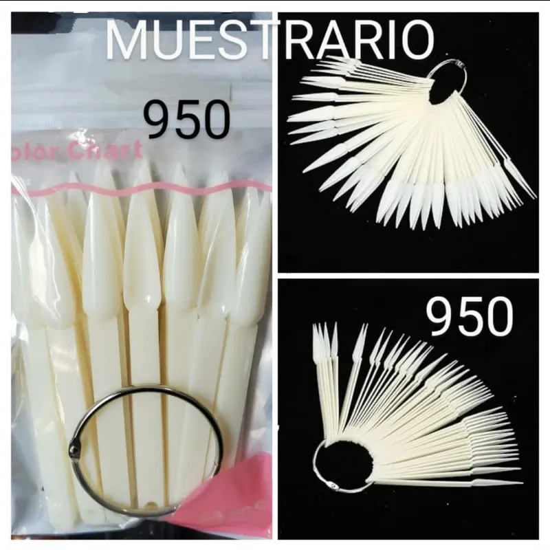 MUESTRARIO UÑAS NATURAL