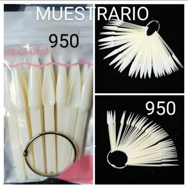 MUESTRARIO UÑAS NATURAL