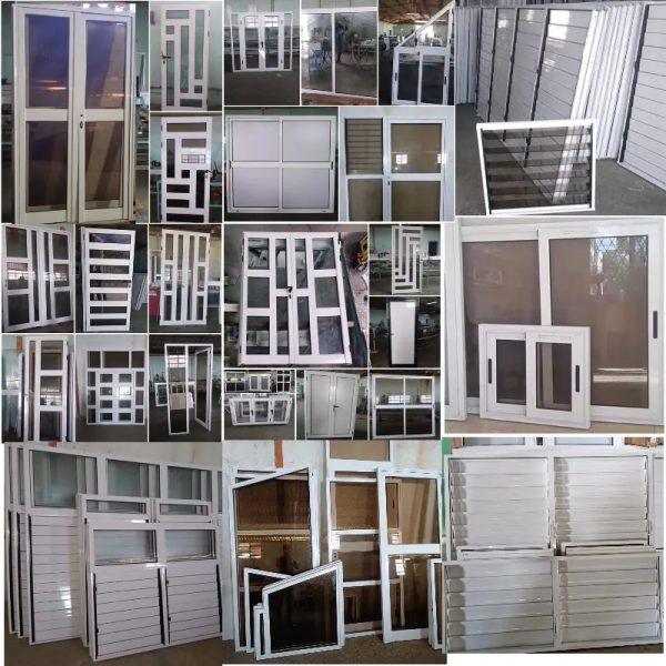 Carpintería de aluminio lacada en blanco