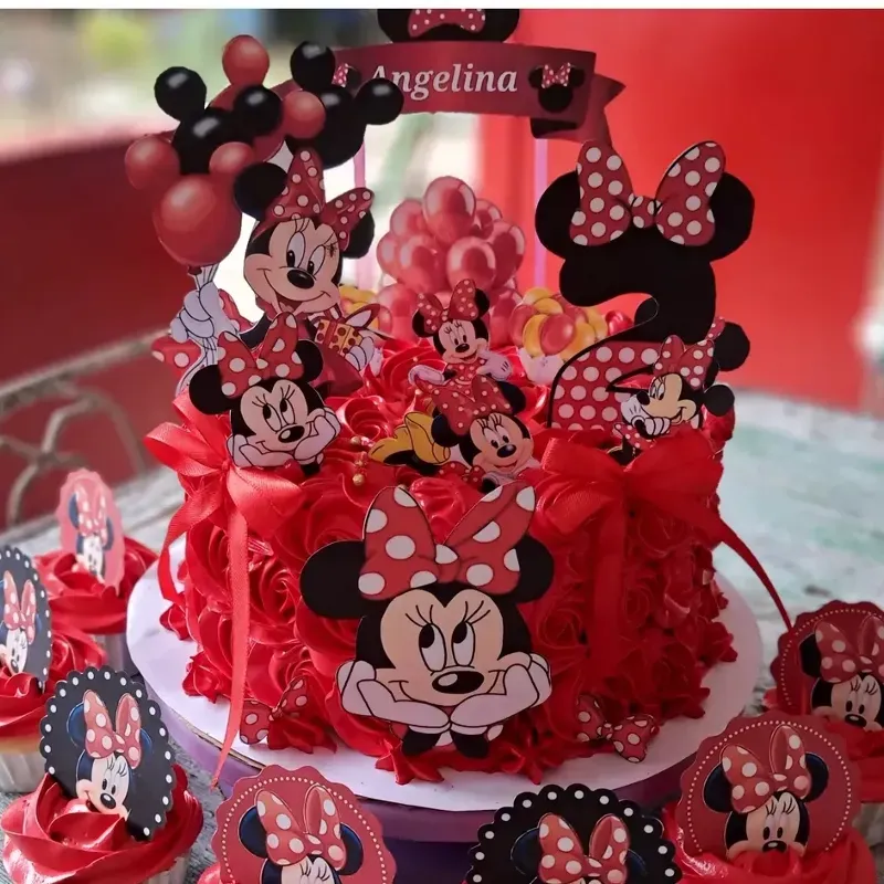 Sencillos tematicos con 8 cupcake