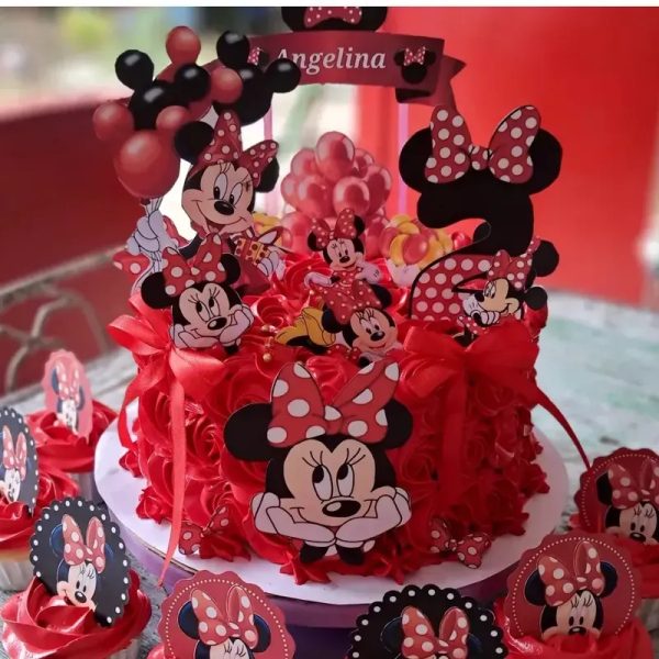 Sencillos tematicos con 8 cupcake