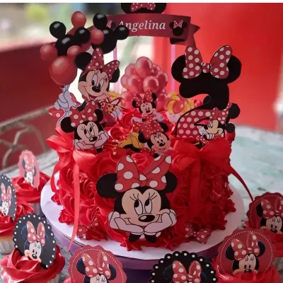 Sencillos tematicos con 8 cupcake