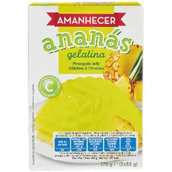 Gelatina sabor Piña Amanhecer (2 Unidades x 85 g)