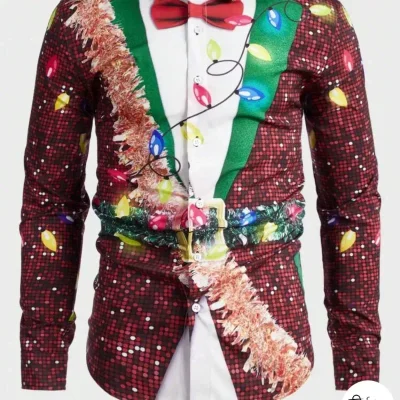 Camisa de difraz para hombre