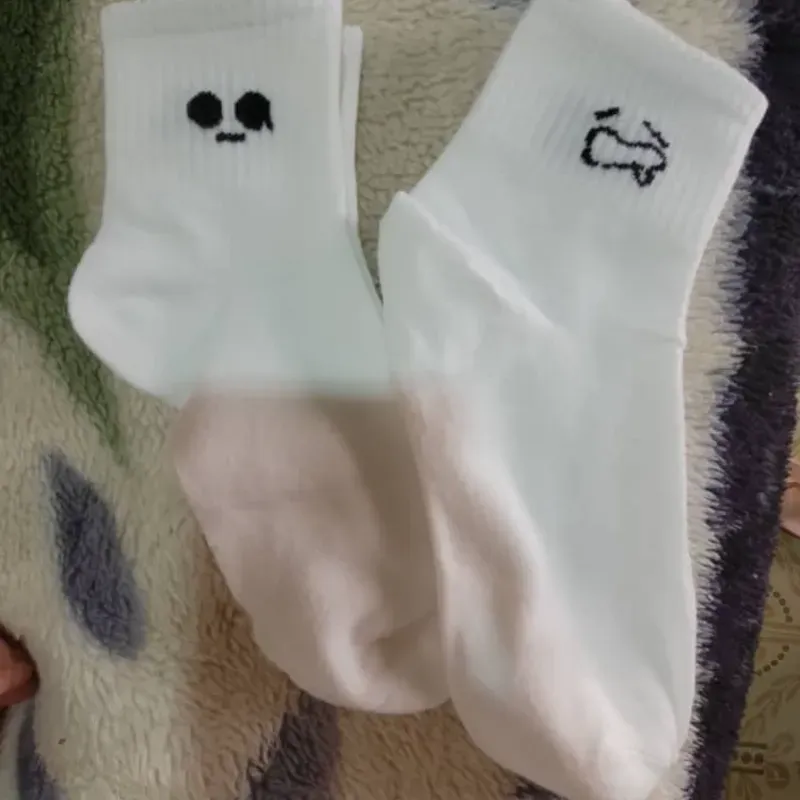 Medias con caritas