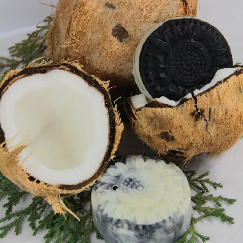Jabón carbón y coco 100g