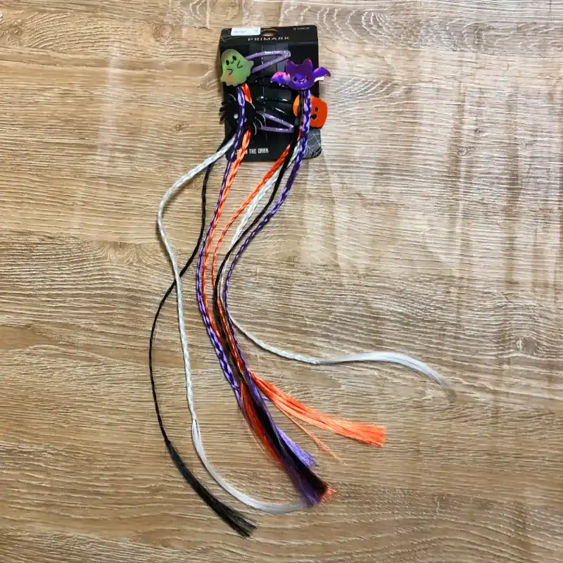 Set de 4 hebillas con trenzas