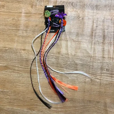 Set de 4 hebillas con trenzas