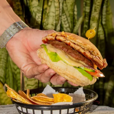 Hamburguesa al Pollo