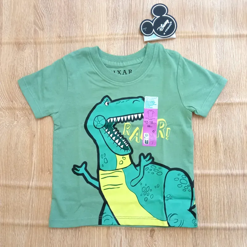 Pulóver con dinosaurio color verde