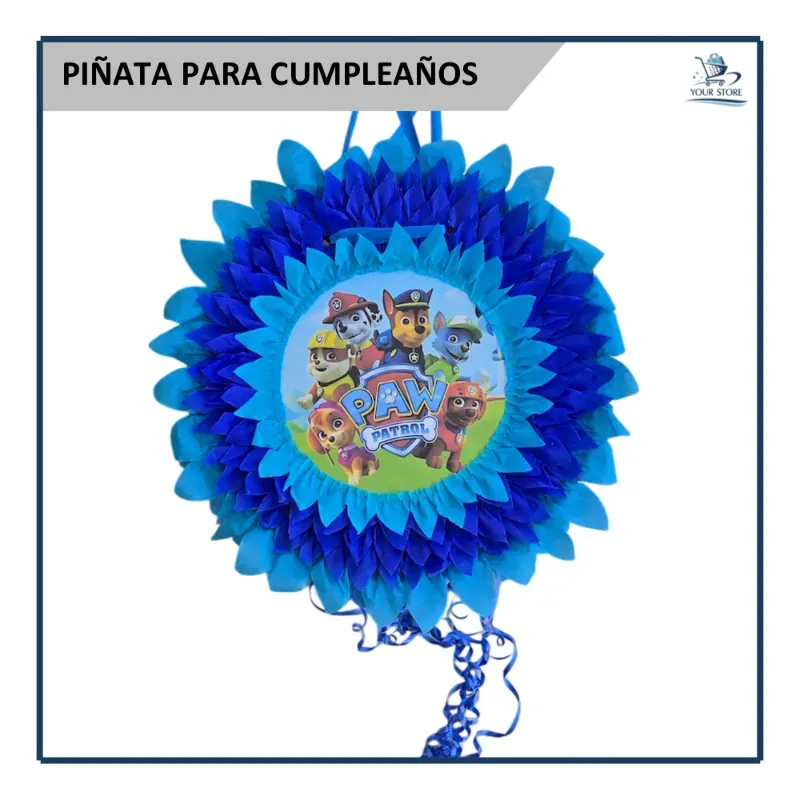 Piñata para Cumpleaños Paw Patrol