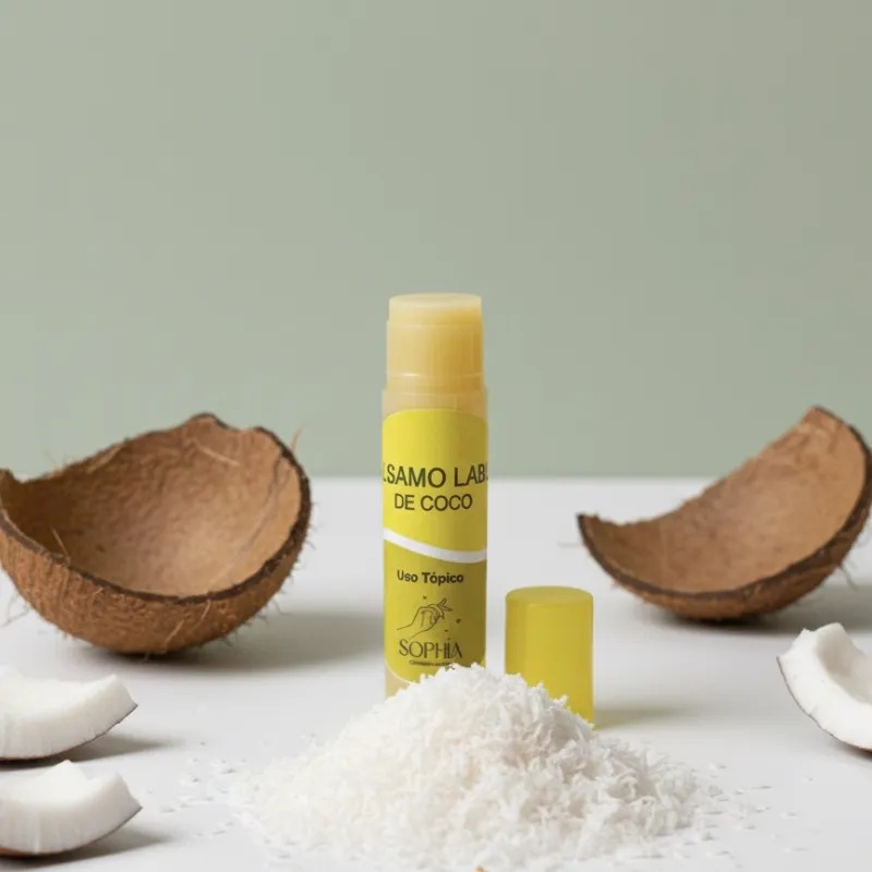 Bálsamo Labial de Coco