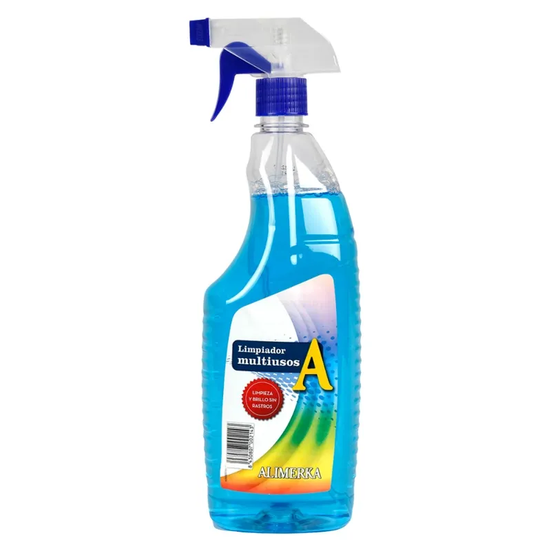 Limpiador multiusos pulverizador ALIMERKA 1l/8caja