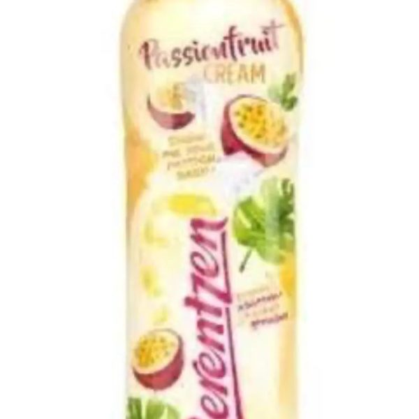 Crema de licor fruta de la pasión
