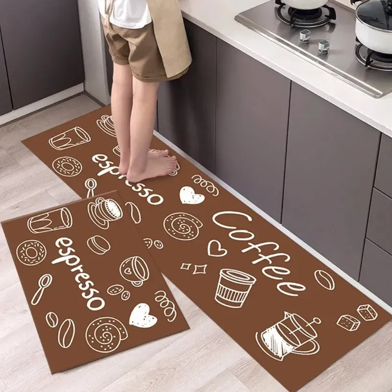 Juego de 2 alfombras de cocina