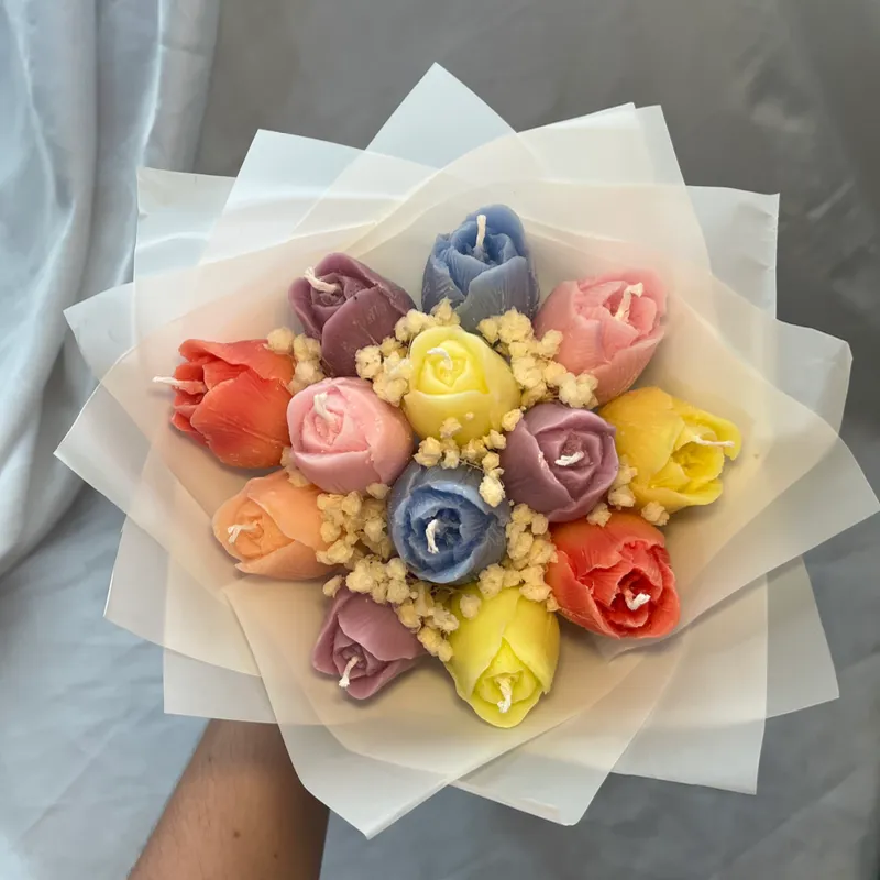 Bouquet de 13 tulipanes 