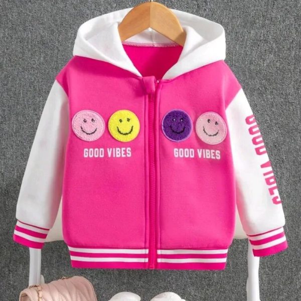  Chaqueta universitaria — Rosada