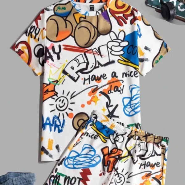 Pullover & Short Caricature