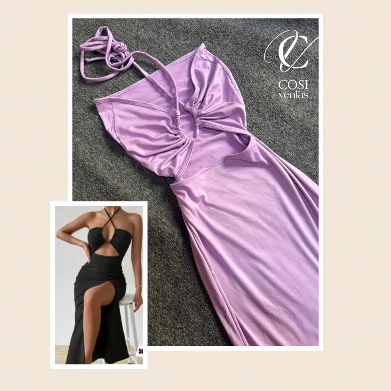 Vestido FLOR en lila