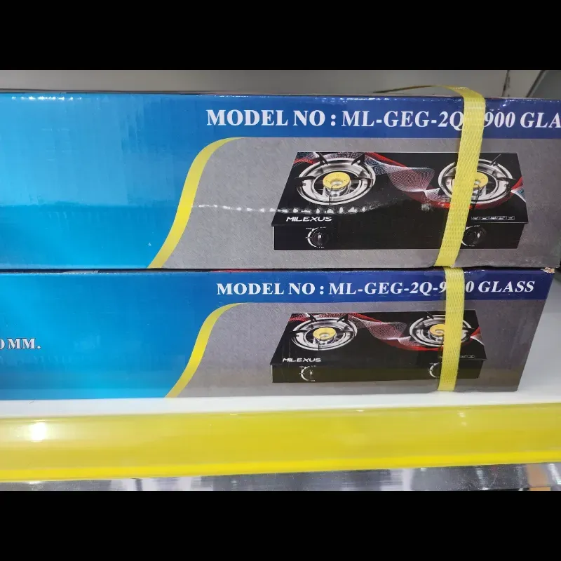 Fogón de gas de 2 quemadores