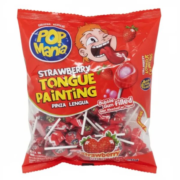Chupa chups pinta lengua