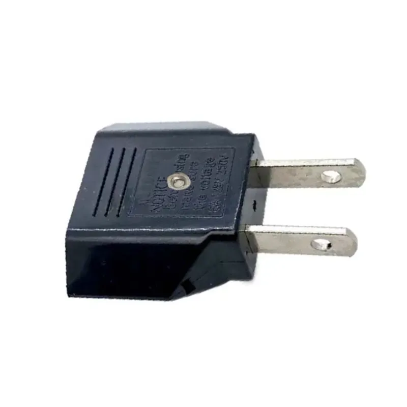 Enchufe clavija negra