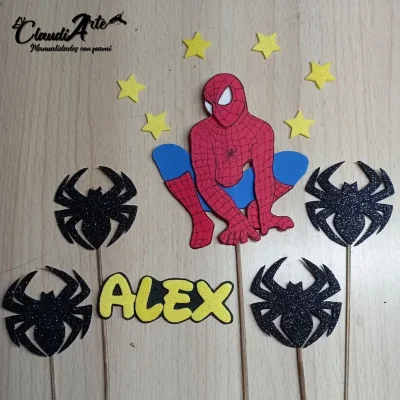 Cake topper (Spiderman)