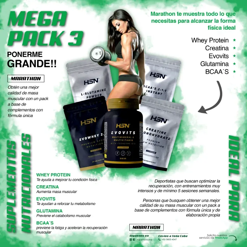 MEGA PACK 3PONERME GRANDE!!