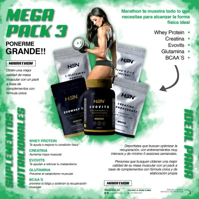 MEGA PACK 3PONERME GRANDE!!