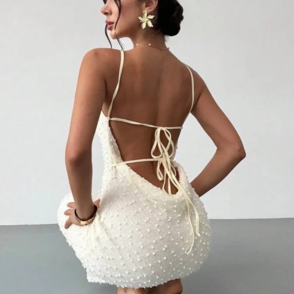 Vestido beige