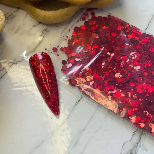 Glitter Rojo