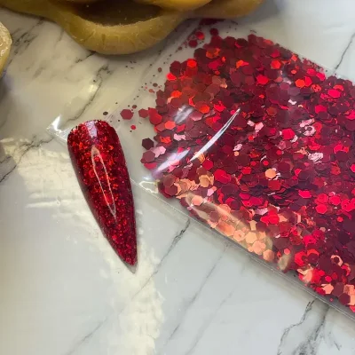 Glitter Rojo
