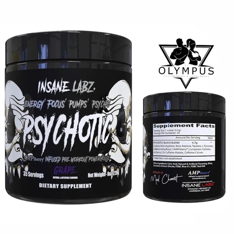 Preworkout Psycotic Black Edition “Insane Labz”