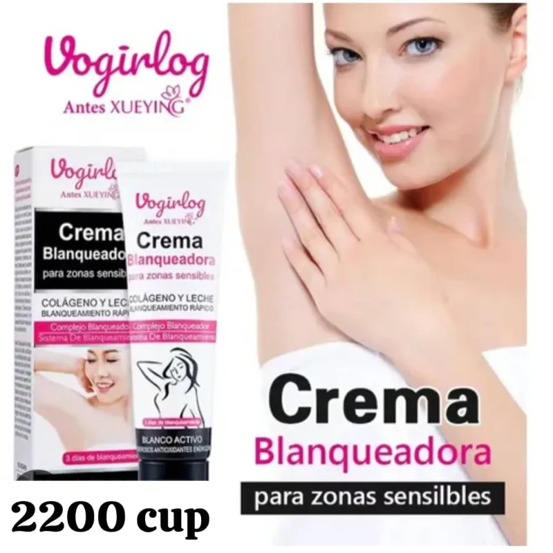 Crema blanqueadora